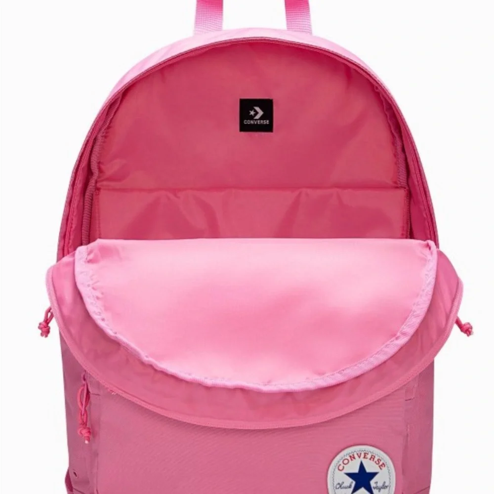 Converse 18" Go 2 Backpack Pink Backpack with Mini Pouch - Picture 4 of 6